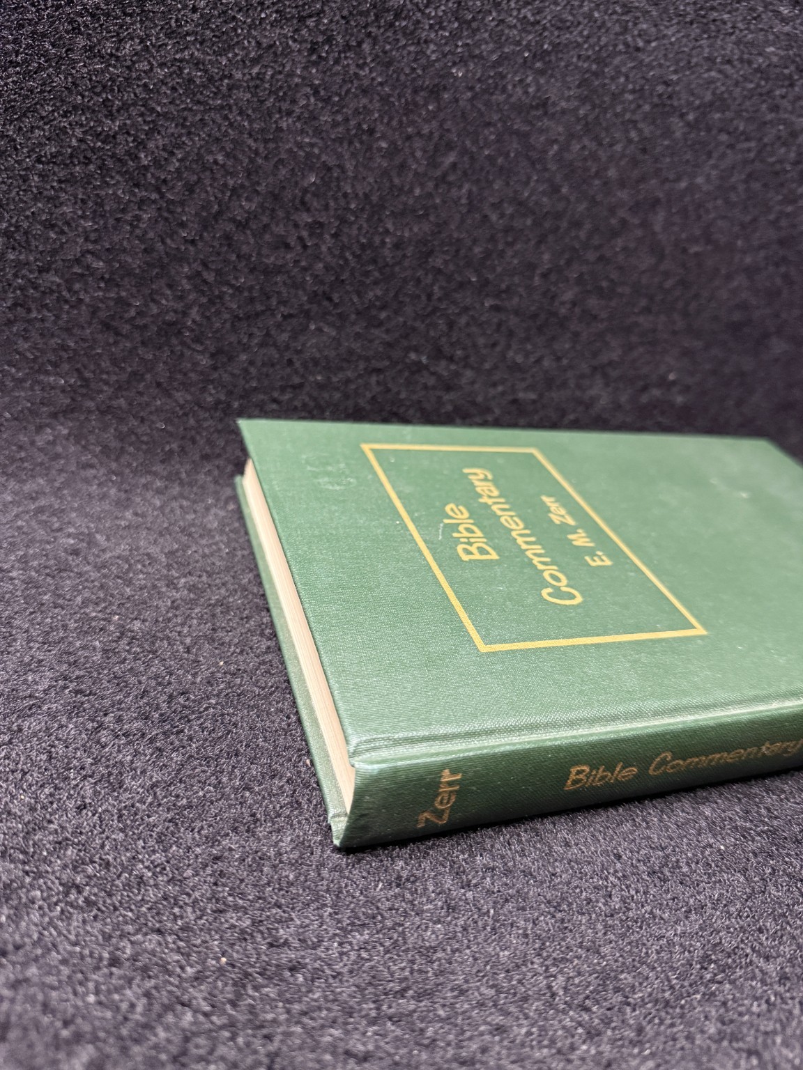 Bible Commentary Vol 3 E M Zerr 1954 Psalms Proverbs Isaiah Hardcover