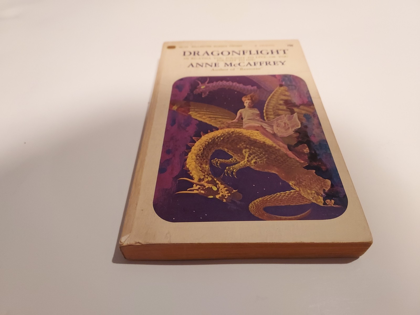 Dragonflight Anne Mccaffrey 1968 Paperback 1st Printing