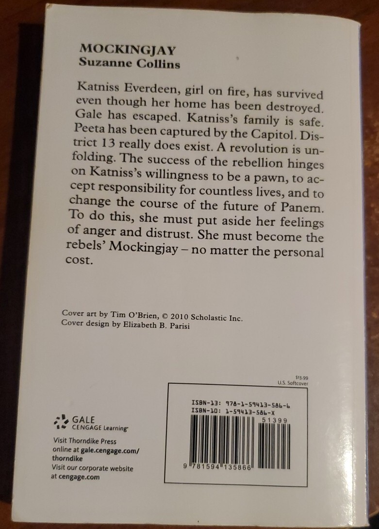 Hunger Games Trilogy: Mockingjay by Suzanne Collins (2012, Trade Paperback,…