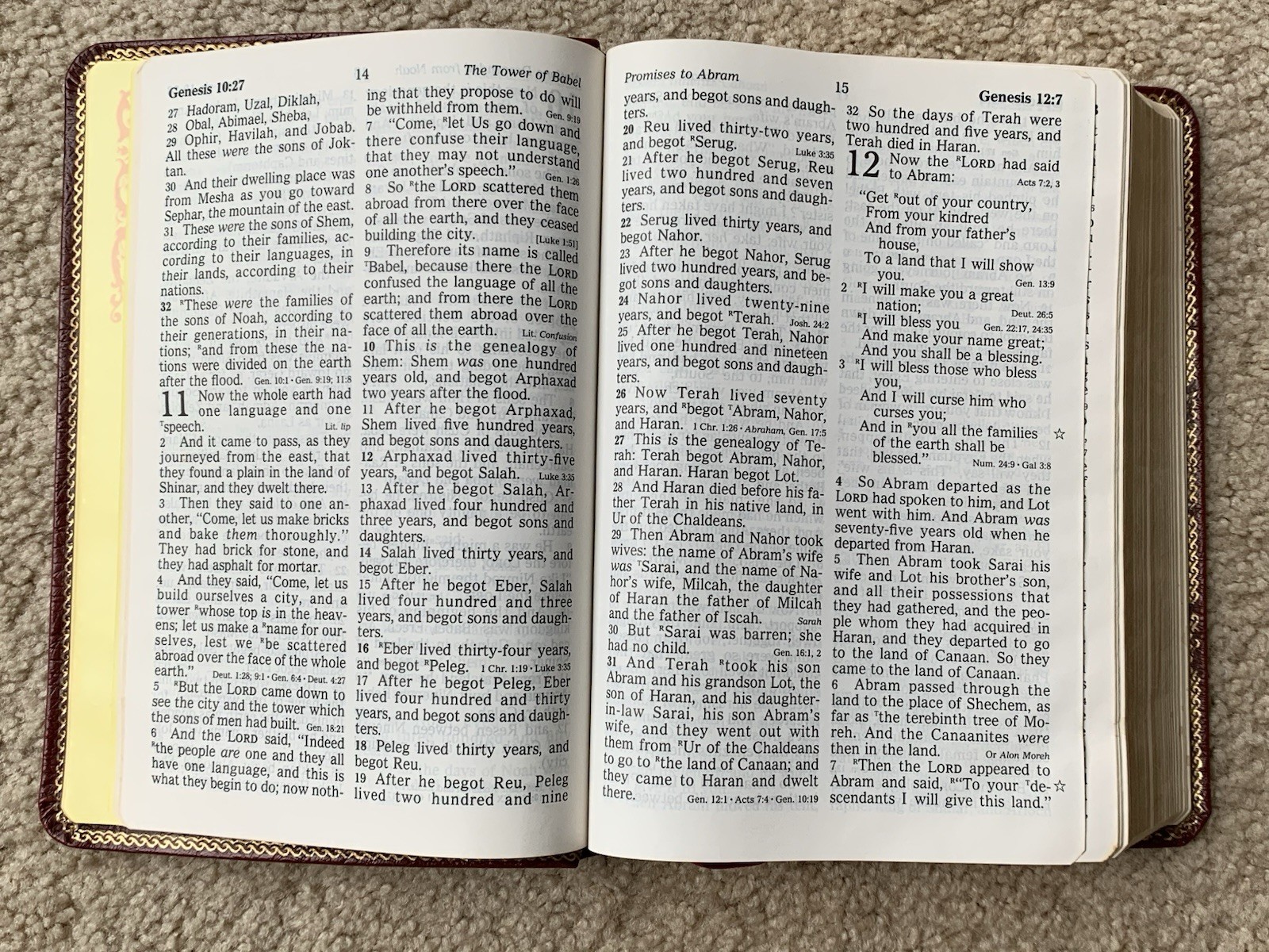 Holy Bible New King James Version NKJV Giant Print Red Letter 1992 NELSON 236BG