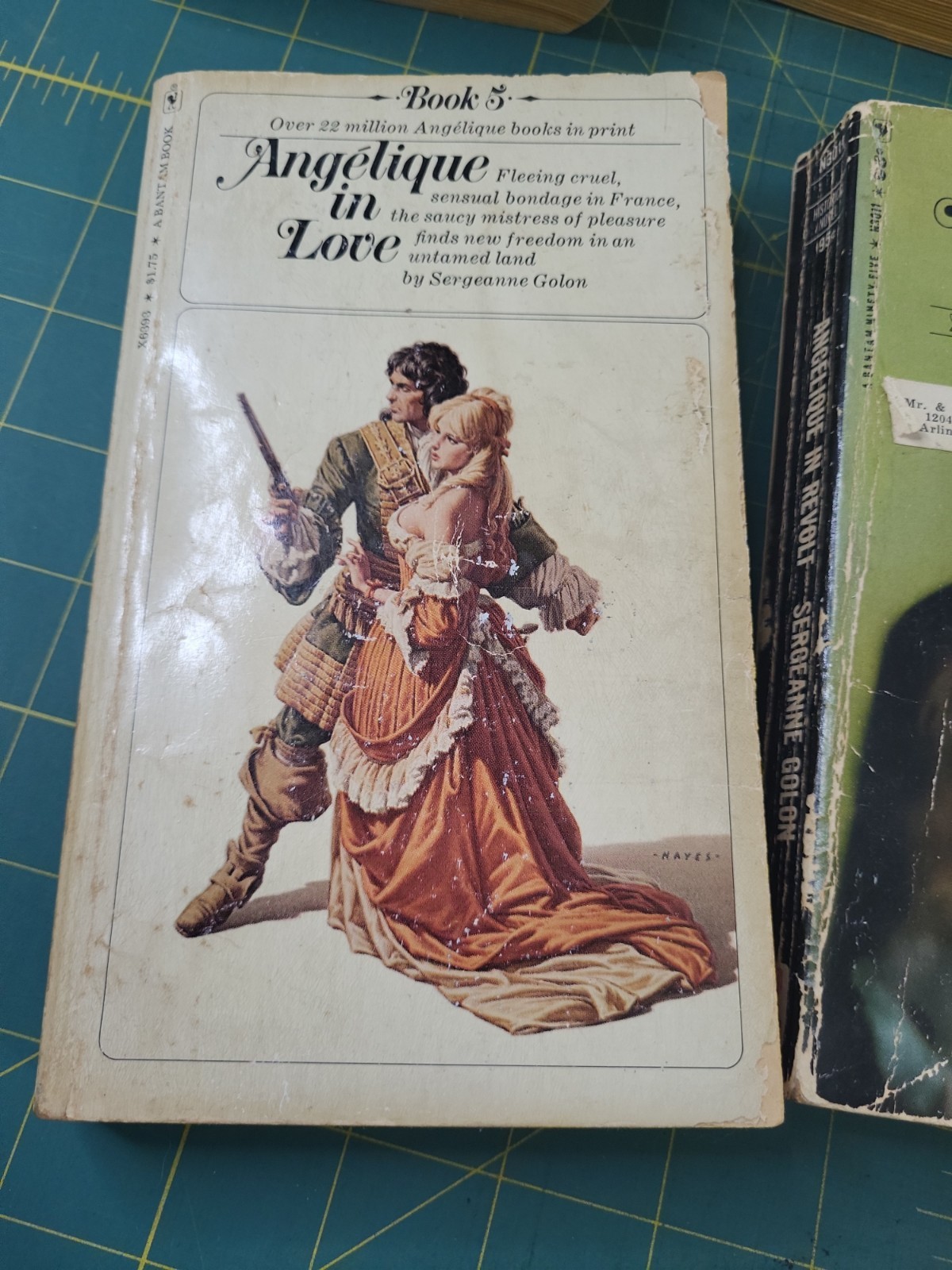 Lot Of 8 Sergeane Golon Pb Books Angelique “SEE PHOTOS”