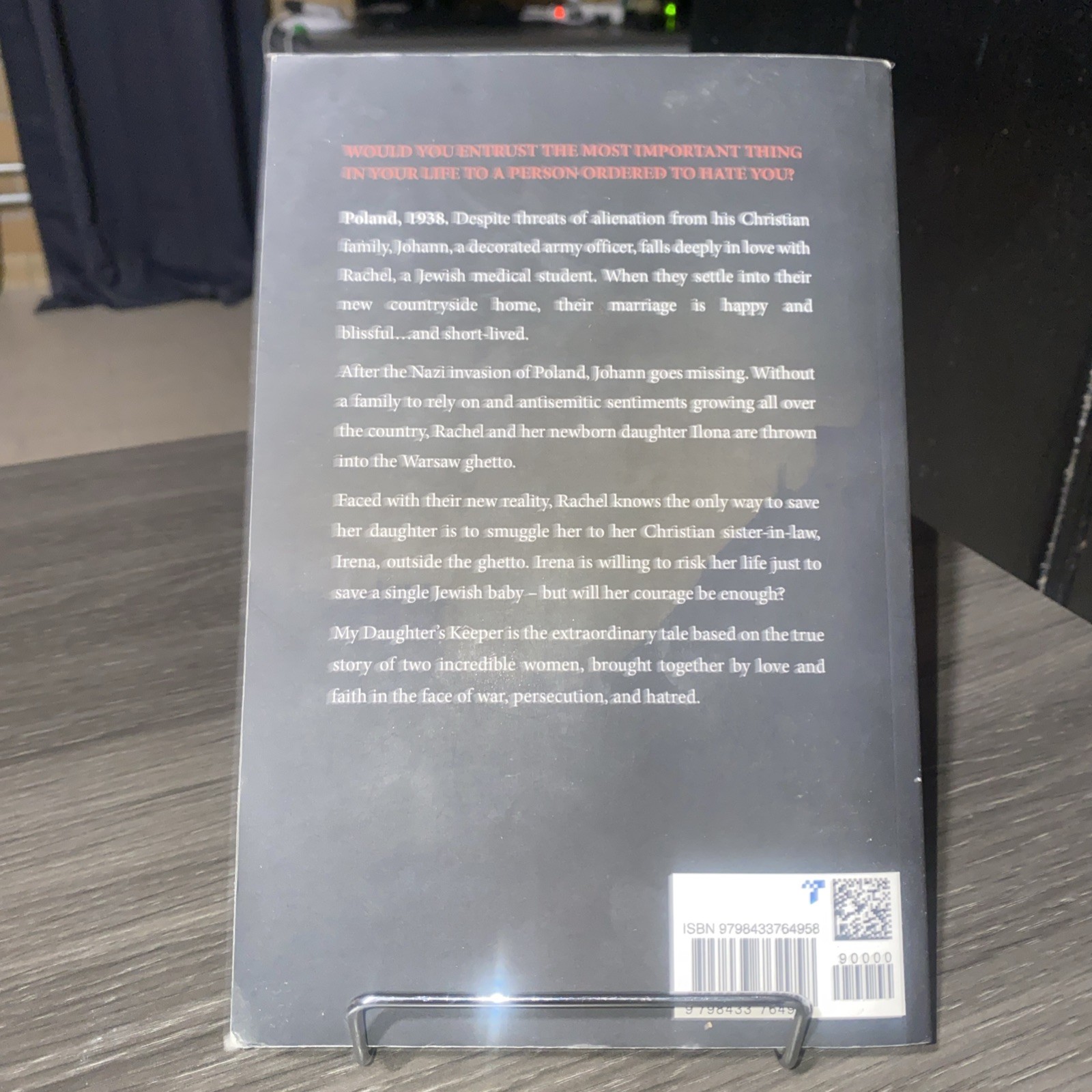 My Daughter’s Keeper: a WW2 Historical Novel, Based on a True Sto