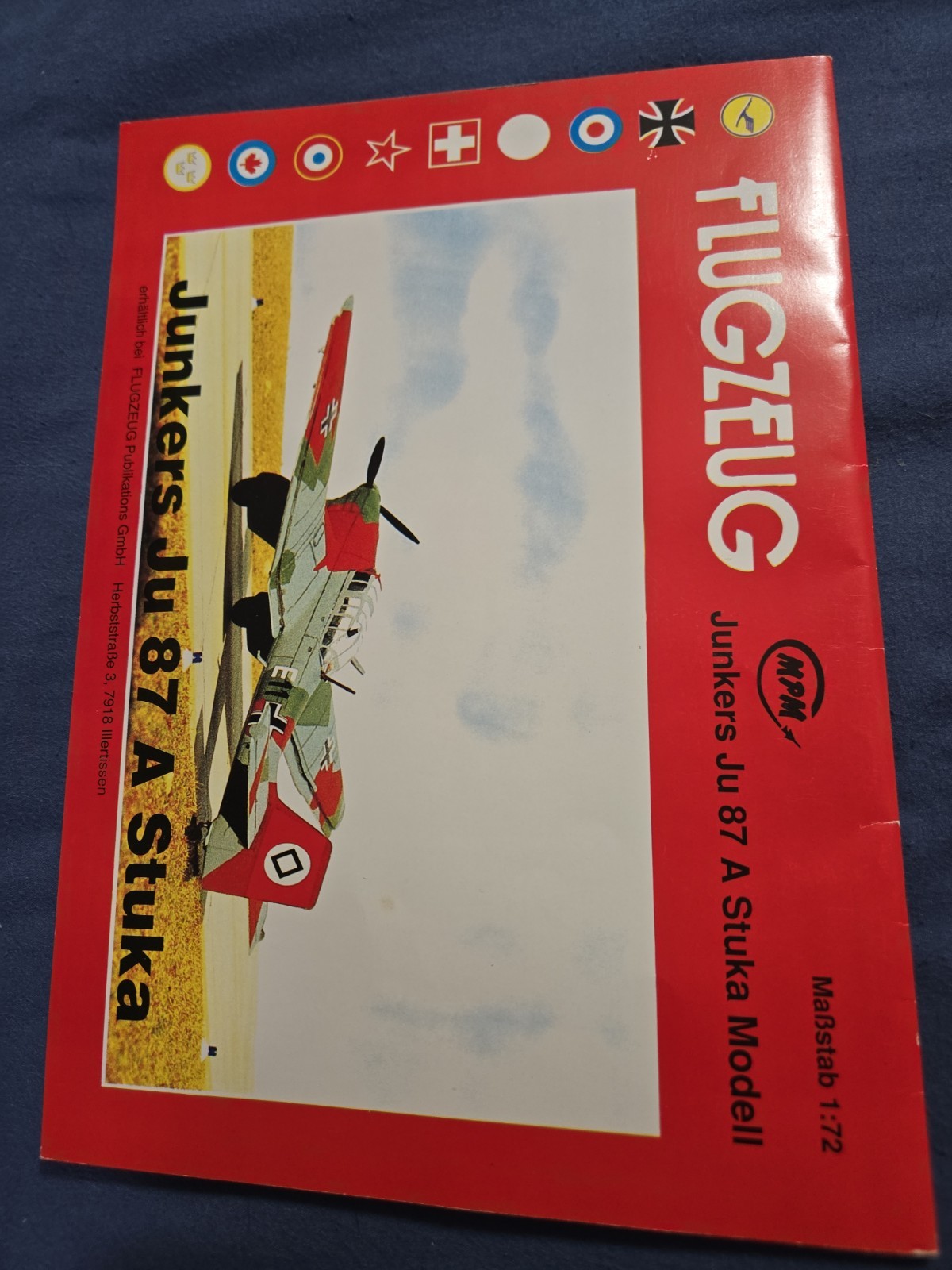 FLUGZEUG Profile # 8: Junkers Ju 87 A in German 1991 Magazine