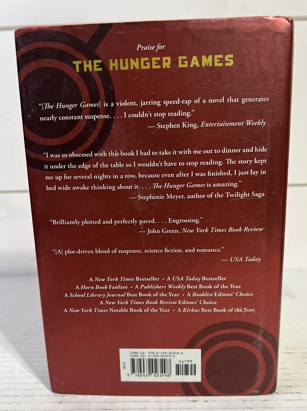 Suzanne Collins Hardcover Set The Hunger Games – Catching Fire – Mocking Jay