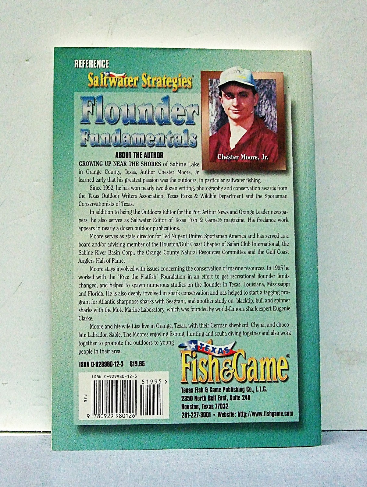 FLOUNDER FUNDAMENTALS (SALTWATER STRATEGIES) By Chester Moore