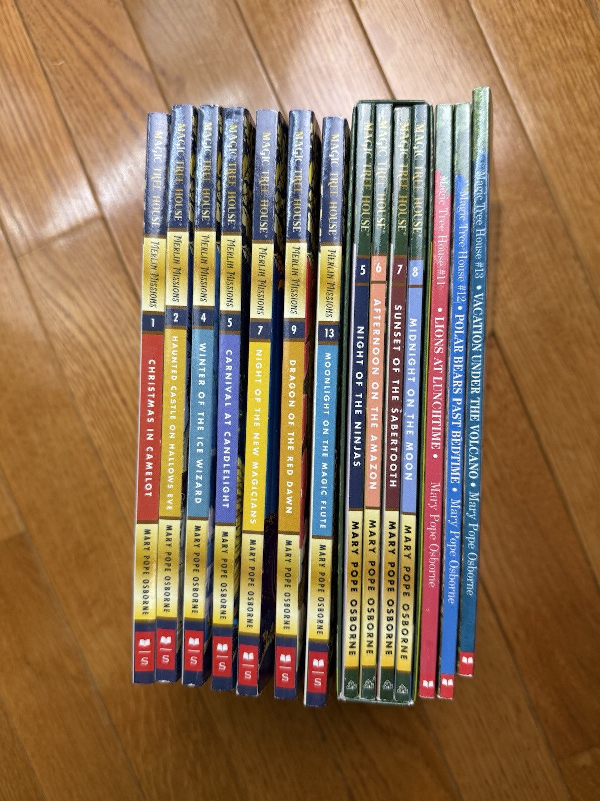 Magic Tree House Lot – Merlin Missions, Box Set books 5-8 14 total
