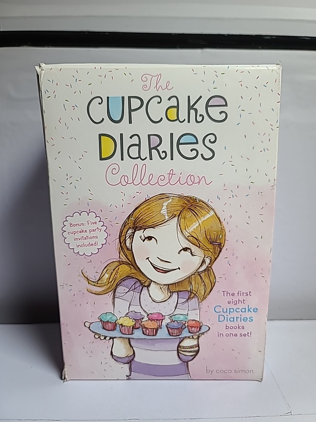 Cupcake Diaries Complete Set 1-8 Coco Simon Kids Chapter Books Lot Box Set