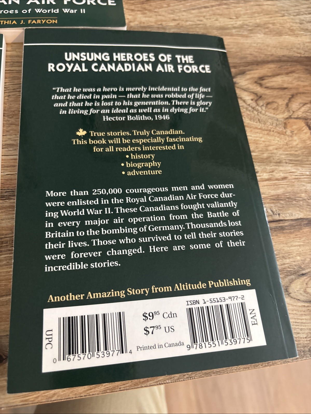 True Canadian Amazing Stories – Lot of 7 – Spies War Heroes D-Day Navy Air Force