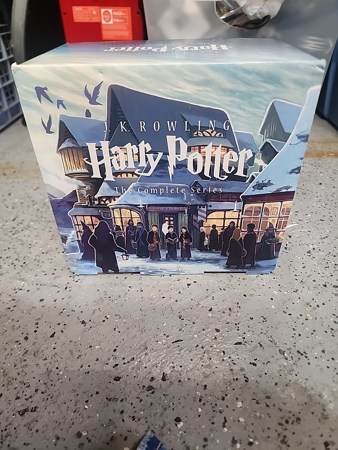 Harry Potter The COMPLETE SERIES by Rowling Paperback Scholastic Set Books 1-7