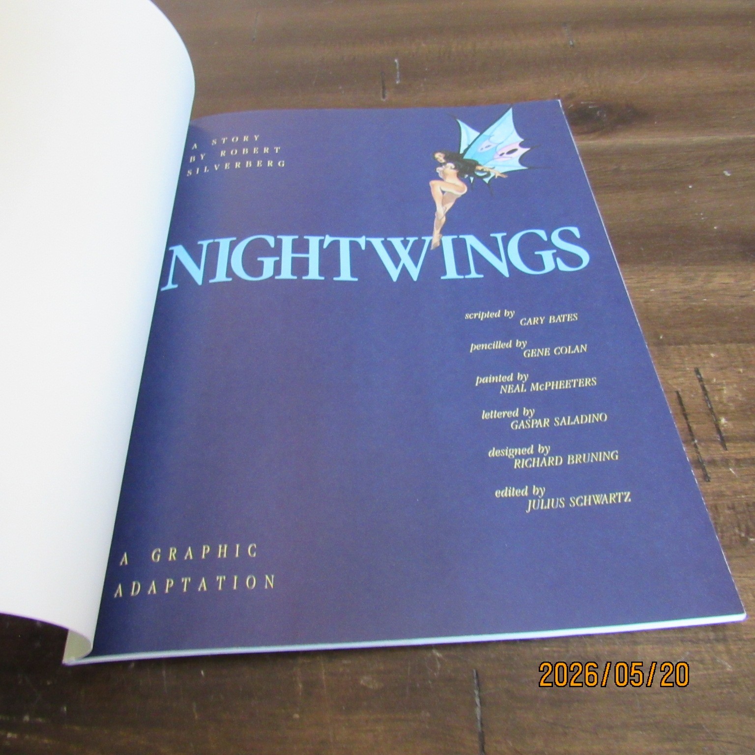 Harlan Ellison-Demon with a Glass Hand-Robert Silverberg-Nightwings-Graphic Nove