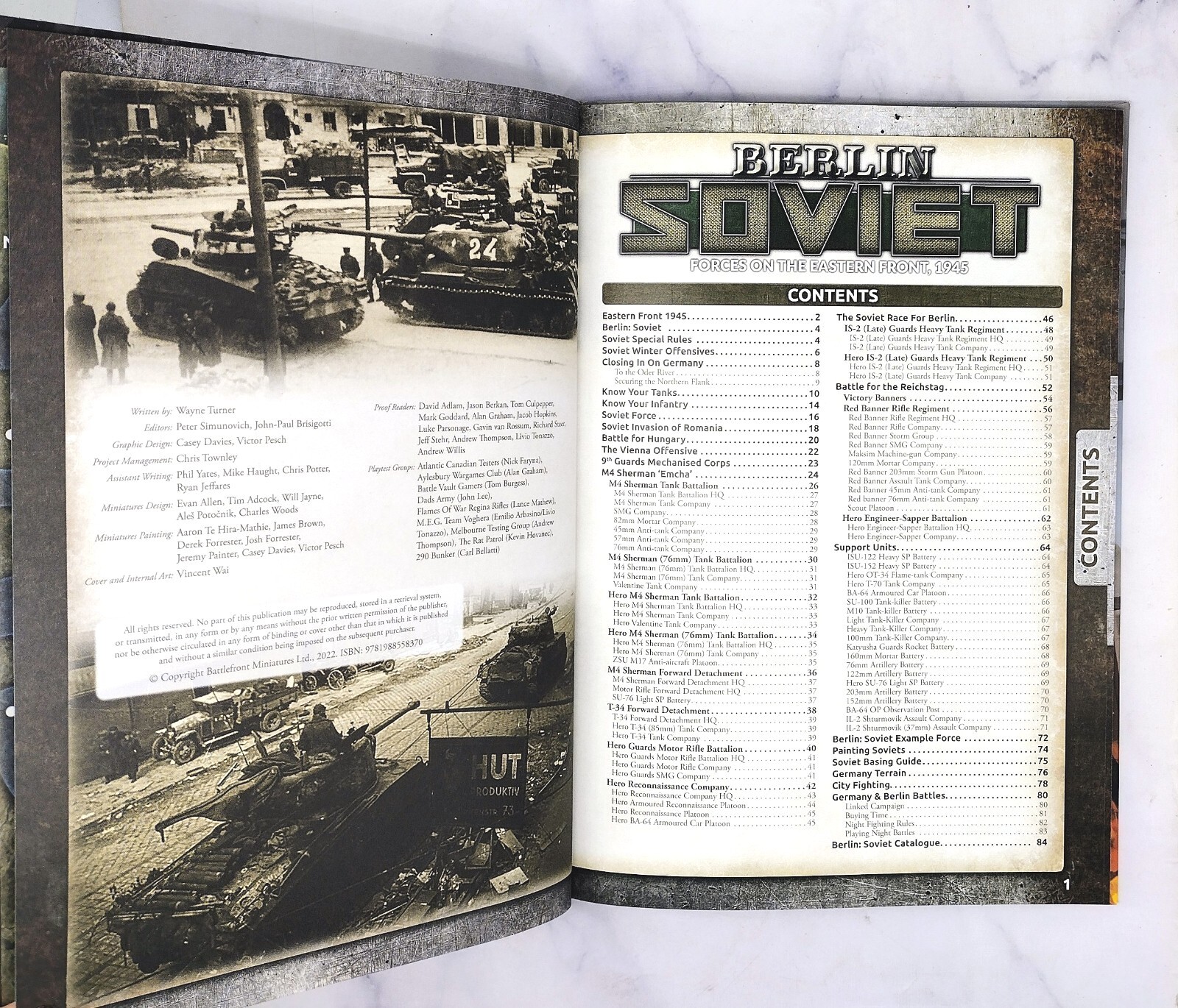 Flames of War: Berlin: Soviet Forces on the Eastern Front, 1945 (2022,Hardcover)