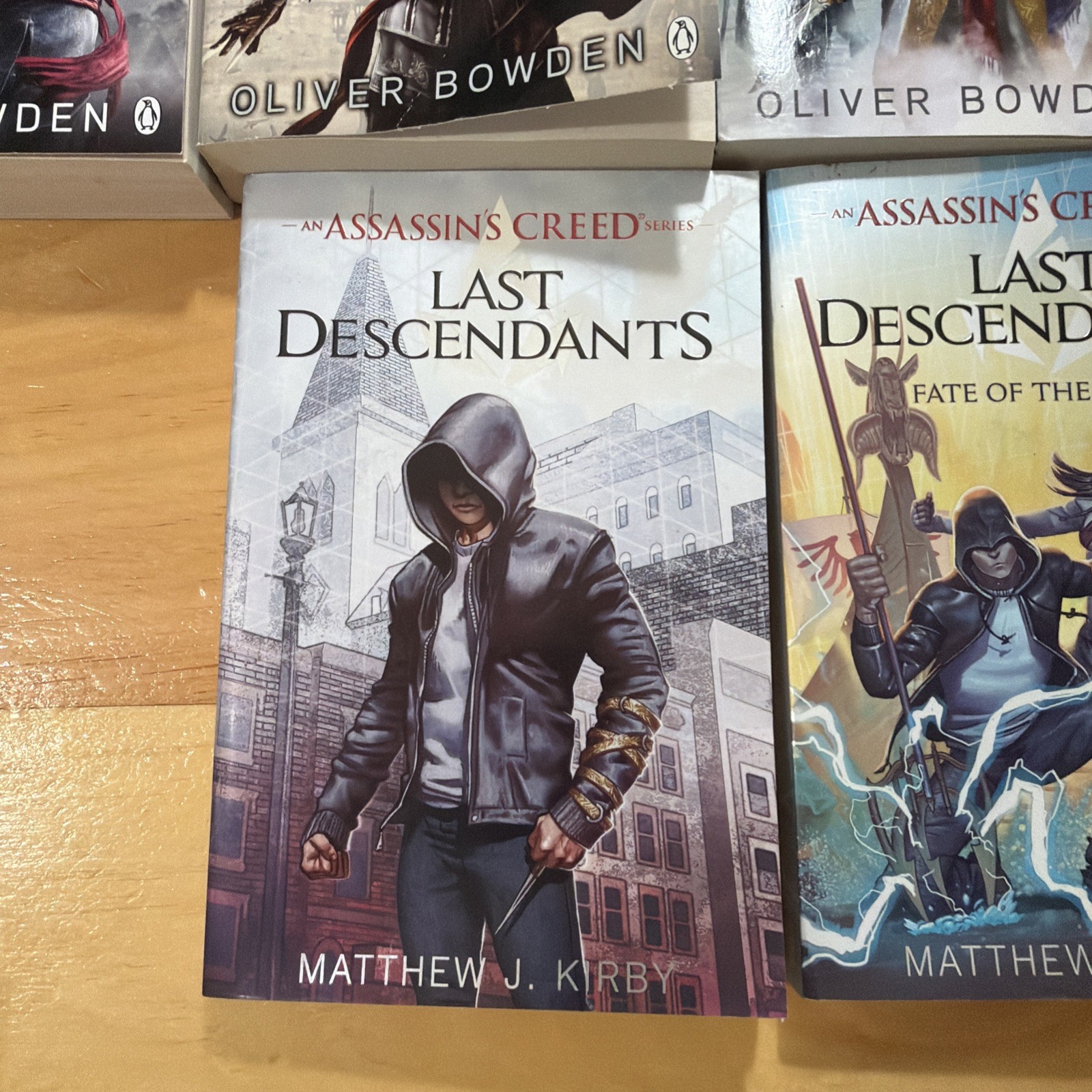 Assassin’s Creed 17 Novel Lot PB Books – Oliver Bowden Kirby Leisheng Preowned