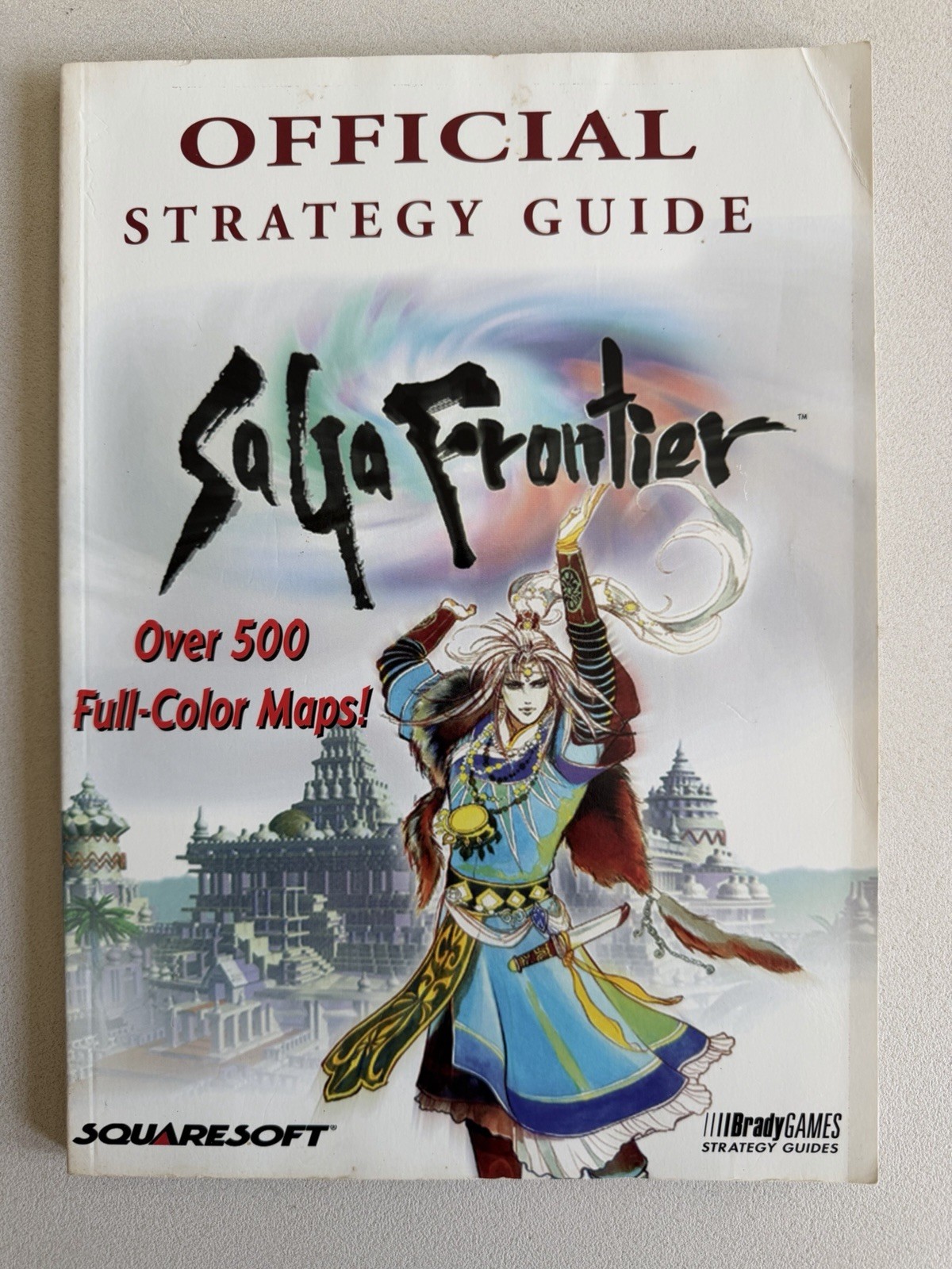 SaGa Frontier Official Strategy Guide Brady Games Playstation Squaresoft 1998