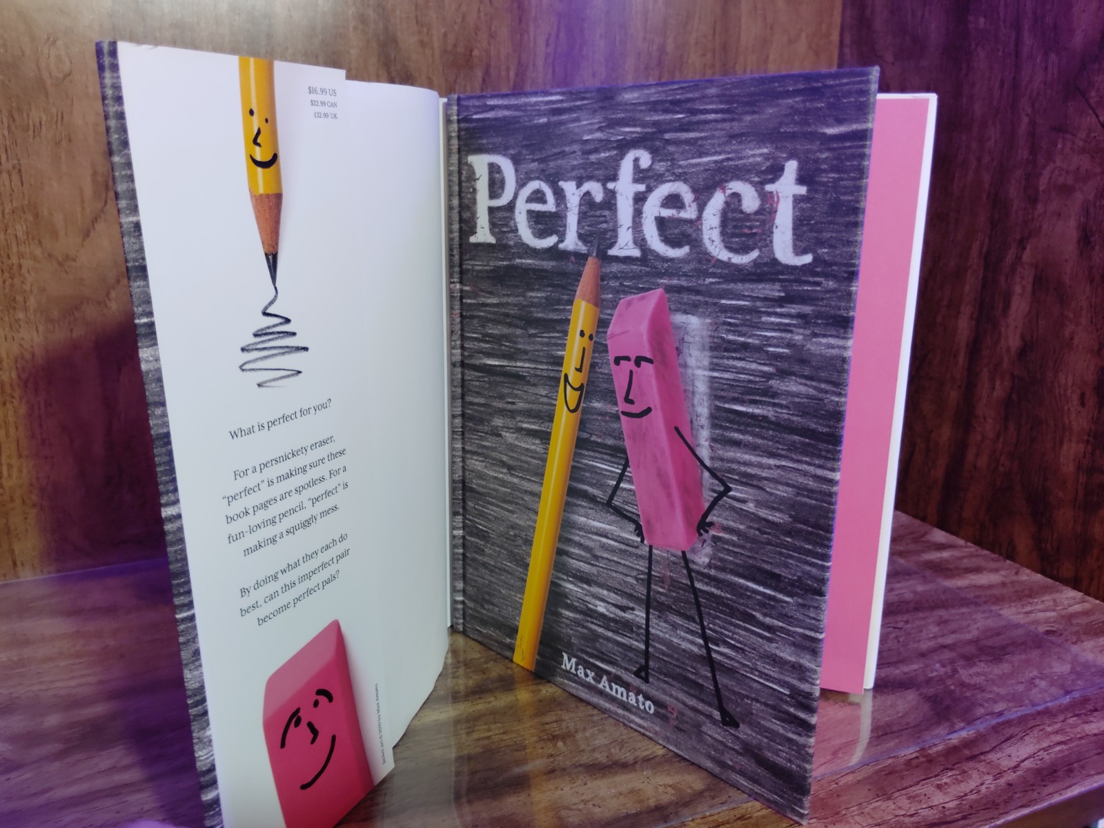 Perfect Picture Book Pencil Eraser Max Amato Scholastic Press HC 2019