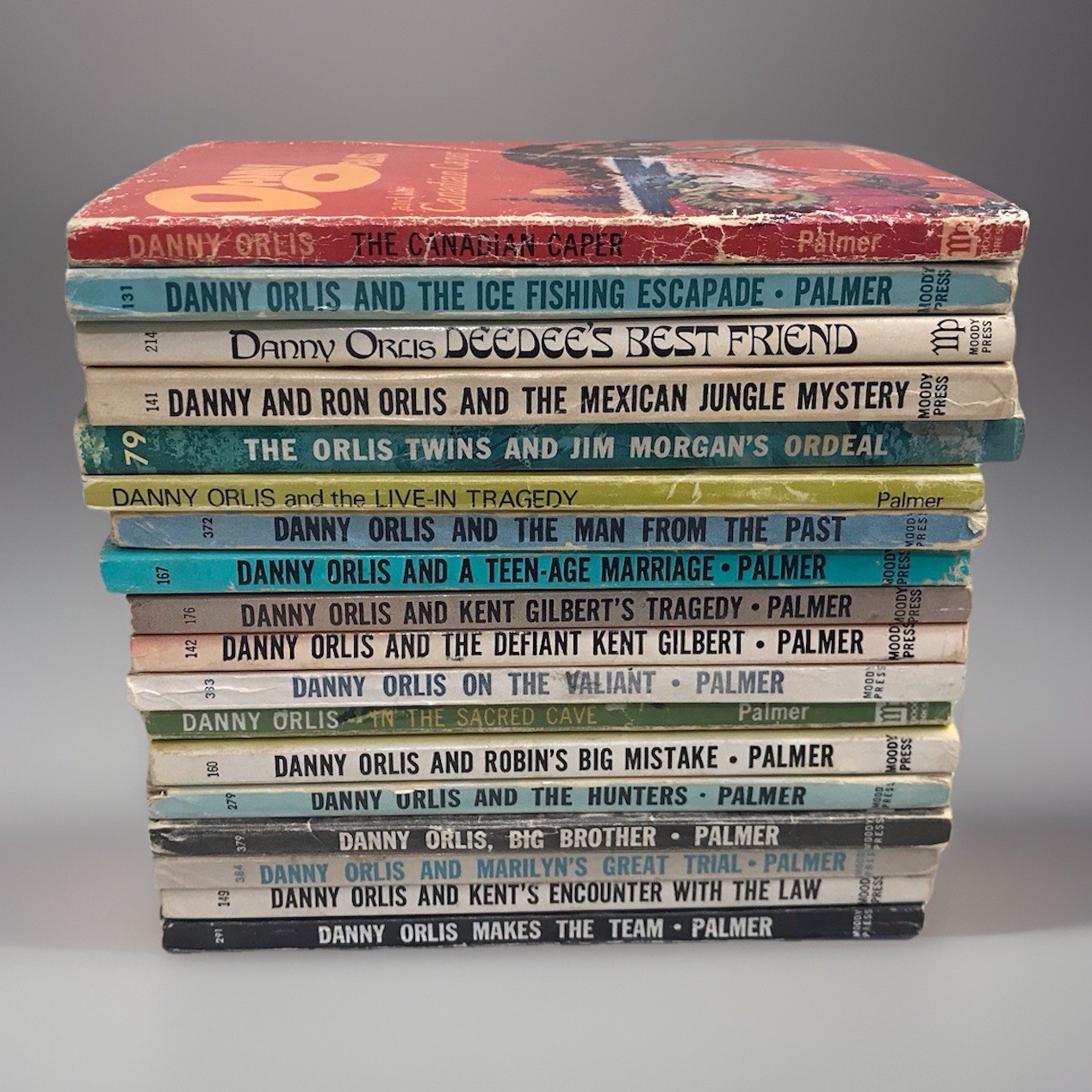 Lot of 18 Danny Orlis 1954-1961 Moody Press