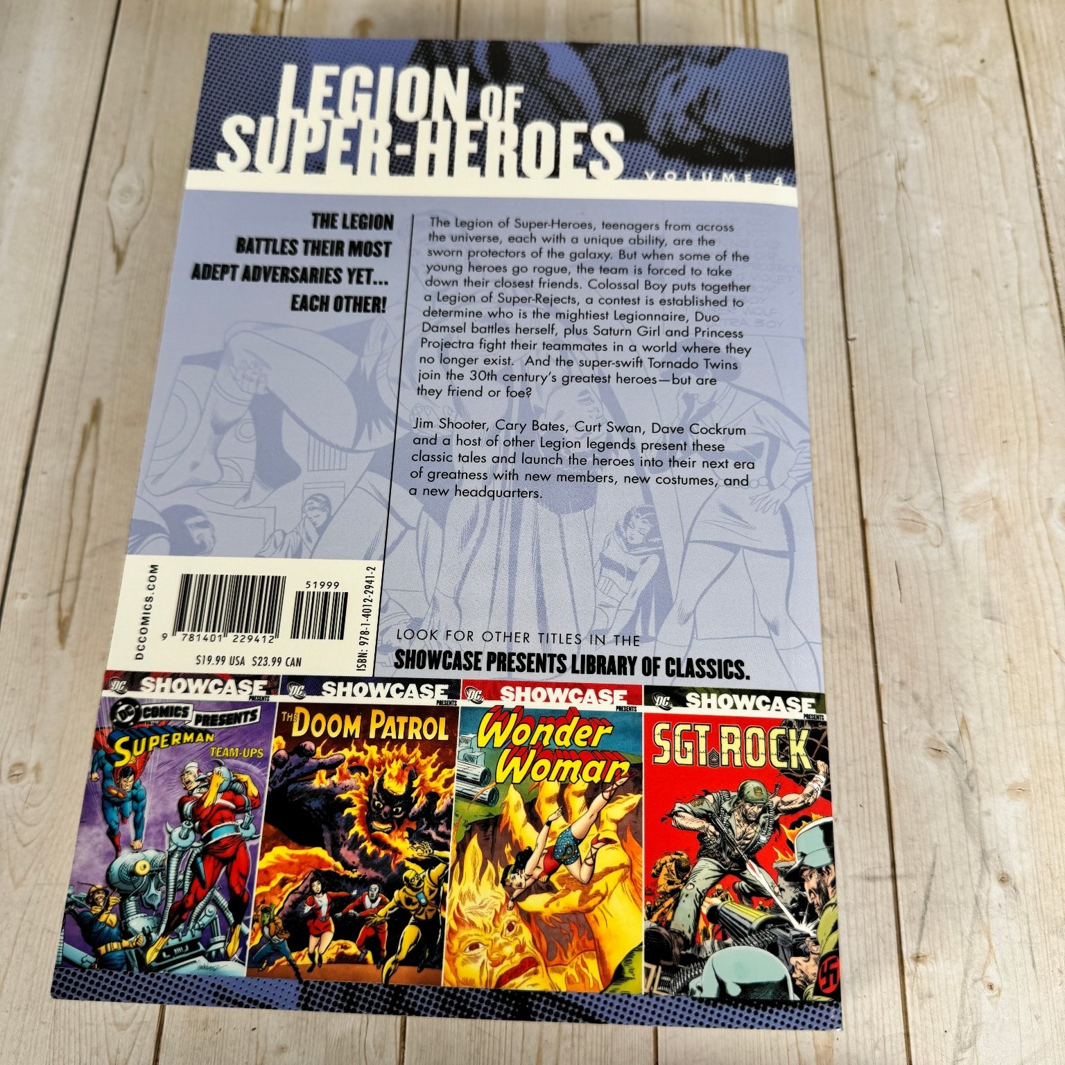 Showcase Presents Legion of Super-Heroes Vol 4 Shooter 2010 DC Comics TPB