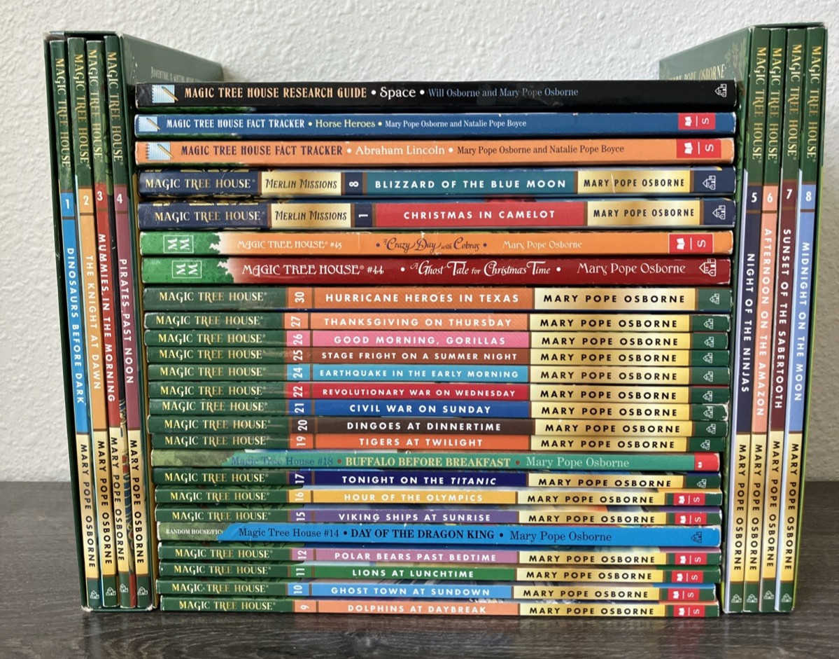 Lot 33 Magic Tree House, Merlin Missions, Fact Trackers, Research Guide PB