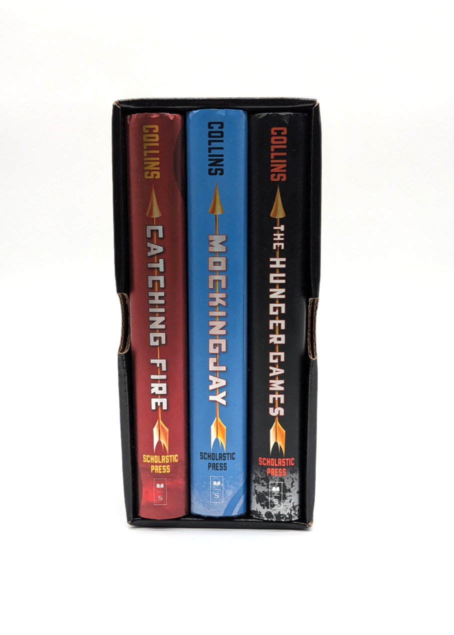The Hunger Games Trilogy Boxed Set Set by Suzanne Collins (First Editions, HC)