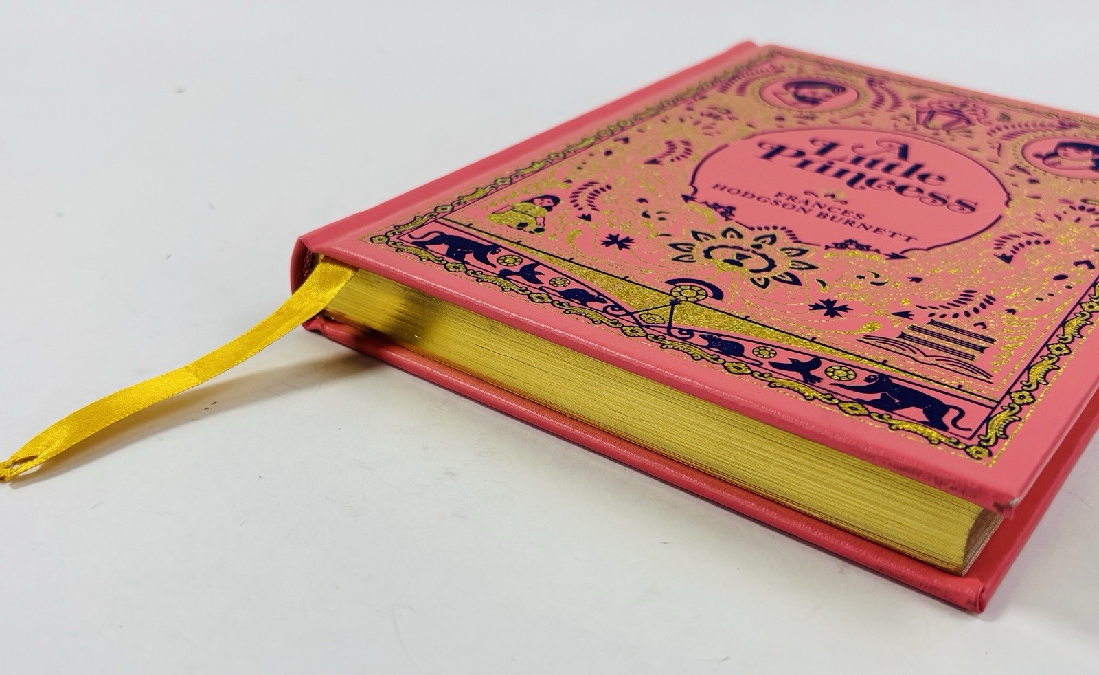 A Little Princess Barnes & Noble Collectible Edition Leatherbound Pink Gilt Edge