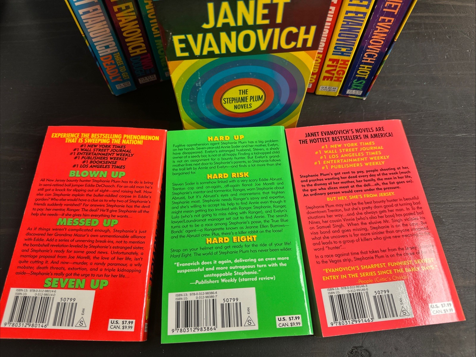 STEPHANIE PLUM SERIES 3 Boxed Sets 1-3, 4-6, 7-9 PB Books Janet Evanovich