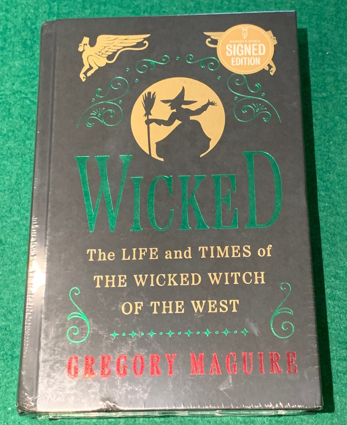 Wicked Collector’s Edition & Elphie by Gregory Maguire BOTH SIGNED HC DJ