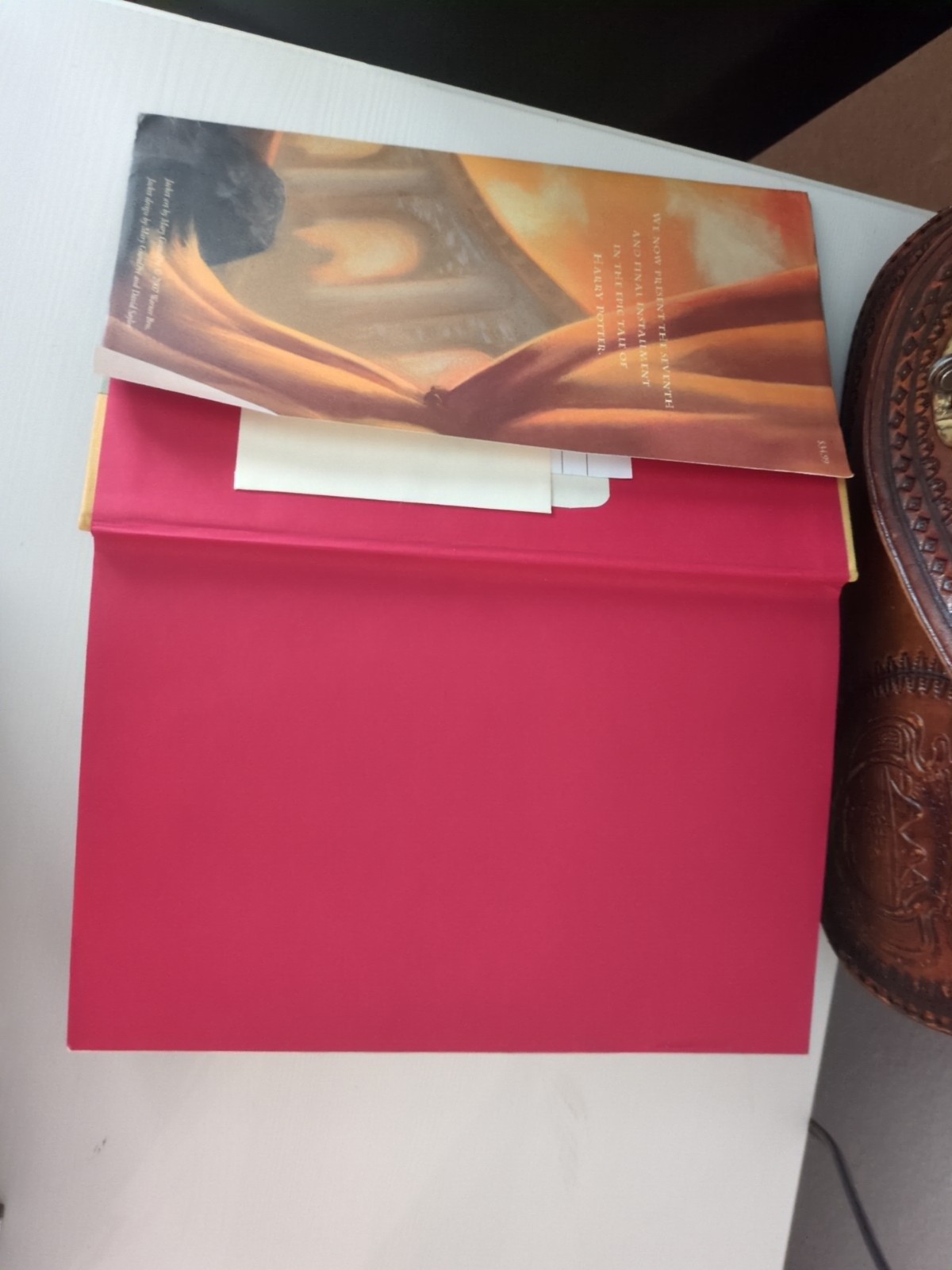 Harry Potter and the Deathly Hallows – stated 1st edition, 1st state, error copy