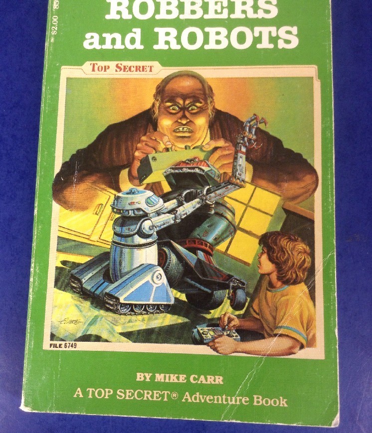 Robbers and Robots Endless Quest #9 by Mike Carr~1983 PB Dungeons & Dragons