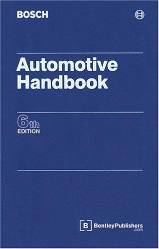 Automotive Handbook, Bosch, Robert, 9780837612430