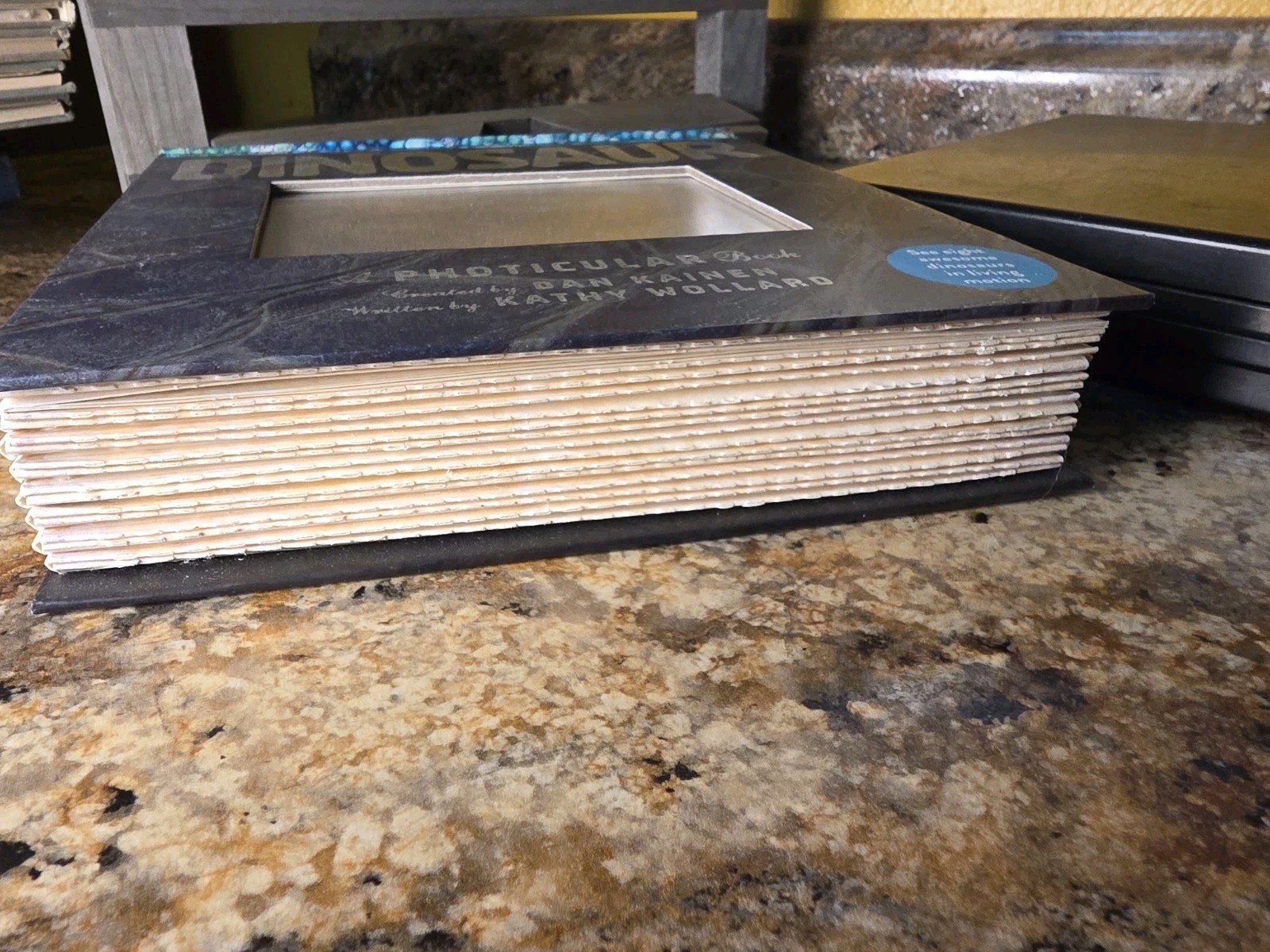 Dinosaur Photicular Hardcover Book Created By Dan Kainen & Kathy Wollard