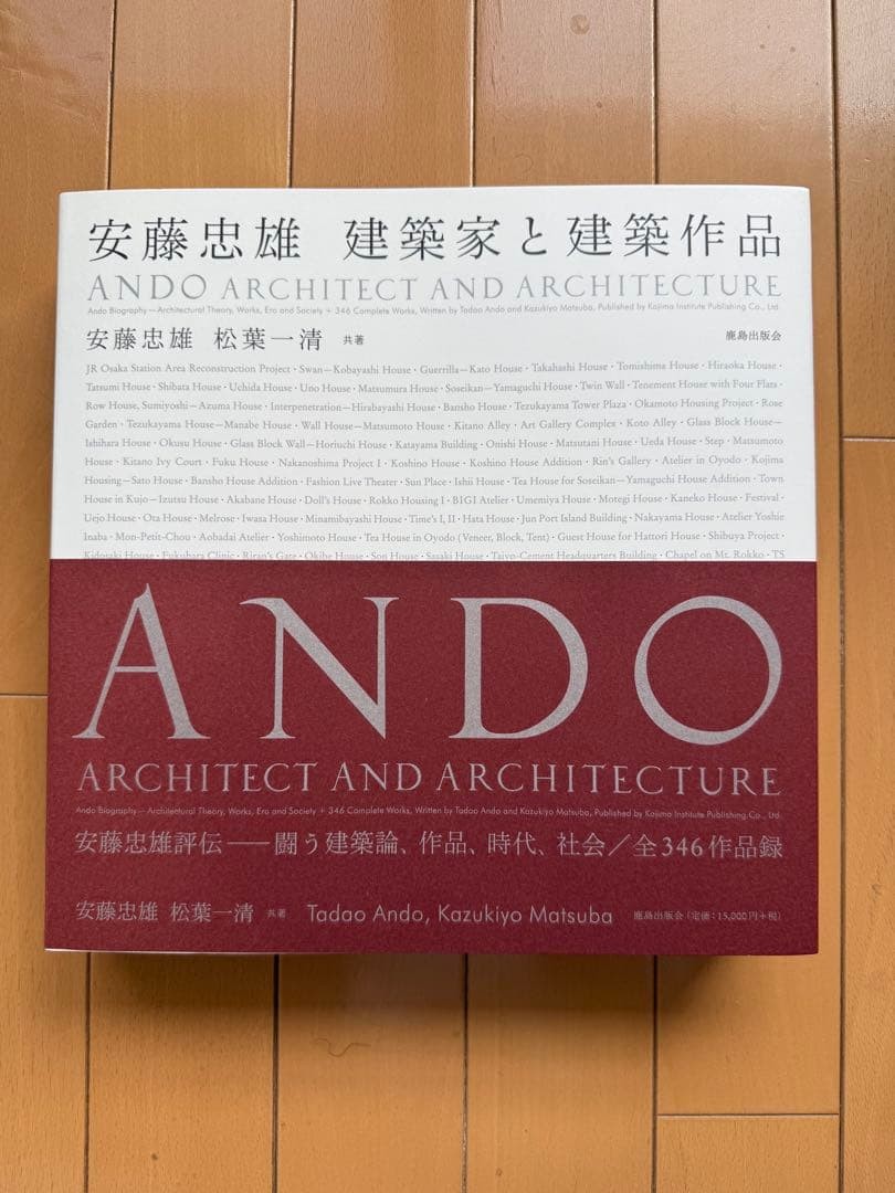 Tadao Ando Architect and Architecture Art Book 346 Pages