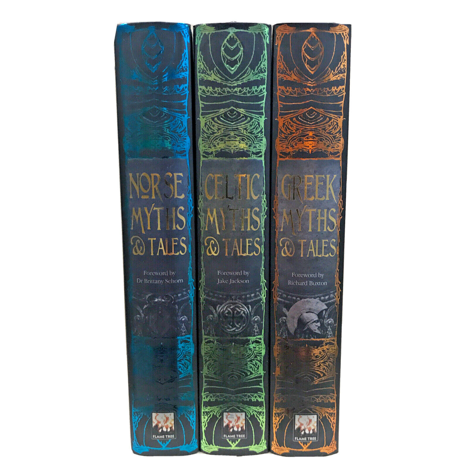 ❤️NORSE, CELTIC, GREEK MYTHS & TALES Mythology Set of 3 HardcoverBooks BRAND NEW