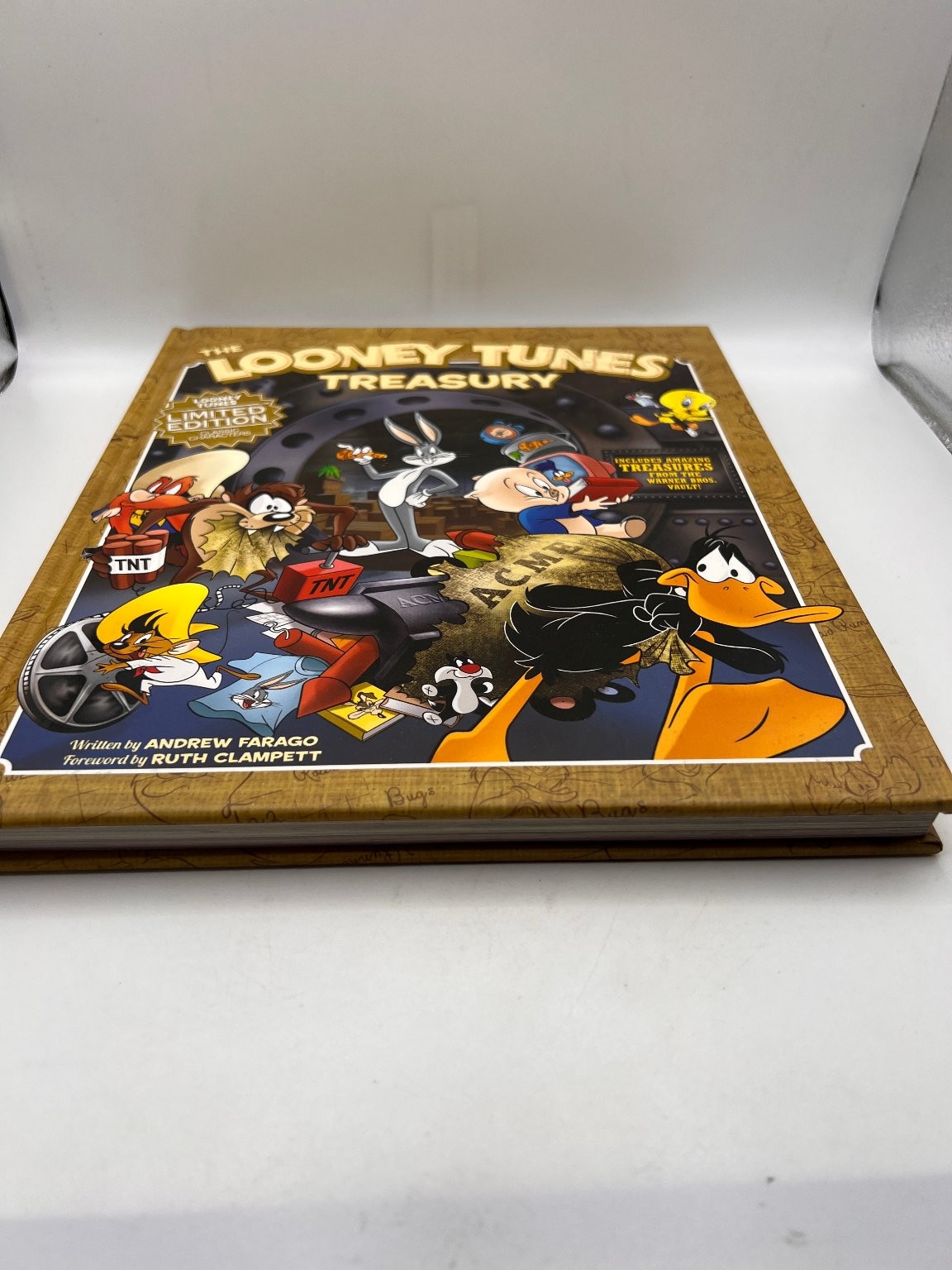 Looney Tunes Treasury Limited Edition Hardcover Book Warner Bros Classic