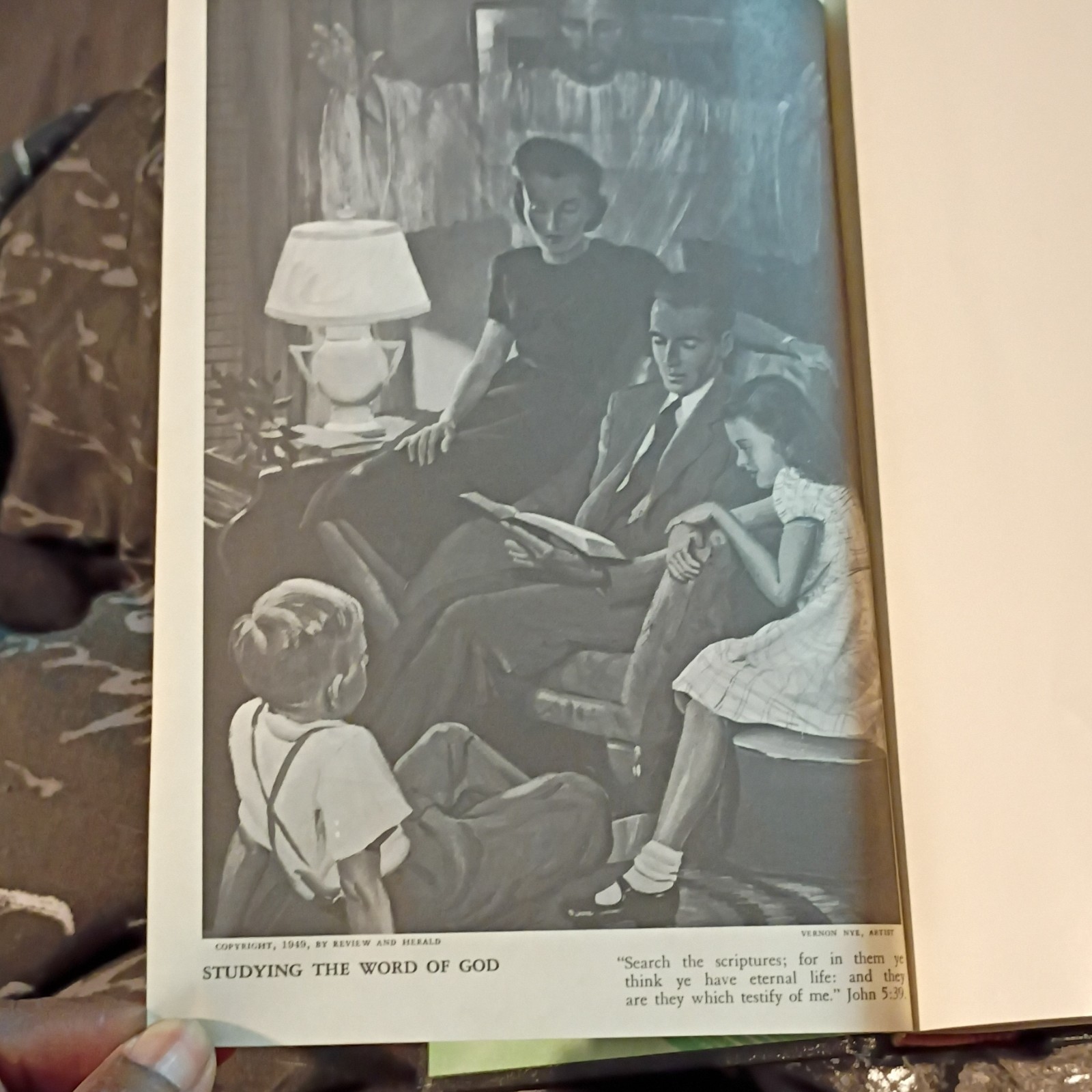 Pacific Press Treasures of Life Hardcover 1940s Revised Illus