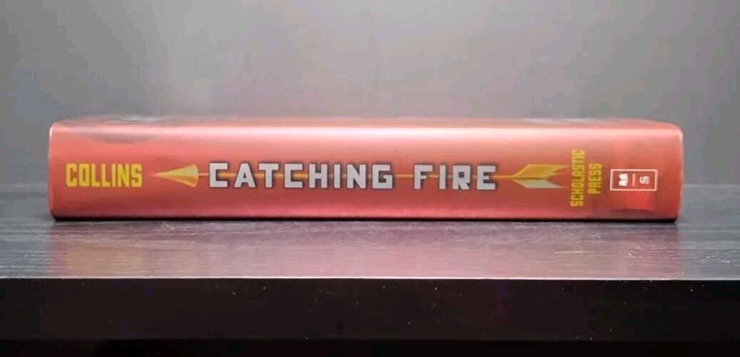 Catching Fire Suzanne Collins Hardcover Scholastic 2009 Hunger Games Book 2