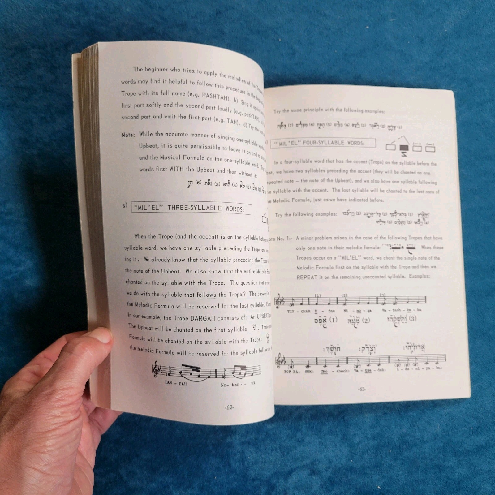 HAFTARAH CHANTING ; THIRD PRINTING 1978 , 164 PAGES ; PINCHAS SPIRO
