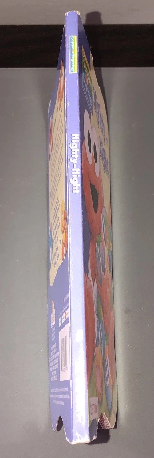 Sesame Beginnings Board Book Nighty-Night Bendon Publishing EUC