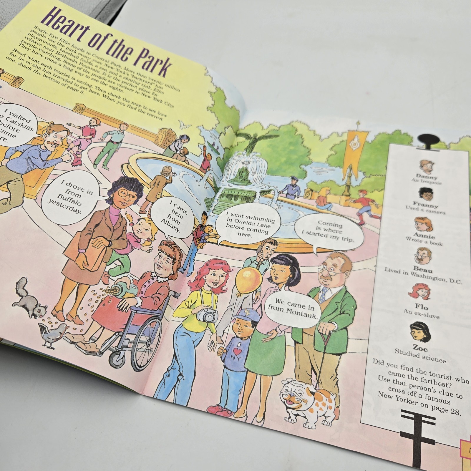 NEW Highlights Which Way USA? State New York includes Map Homeschool