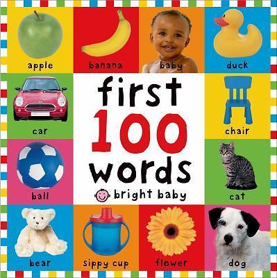 Big Board First 100 Words by Roger Priddy (2005, Children’s Board Books)