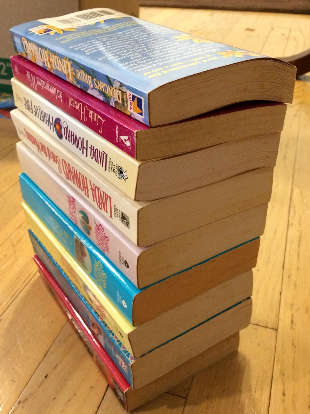 Qty 9 – Random Romantic Novels – Misc Authors – Paperback lot 3