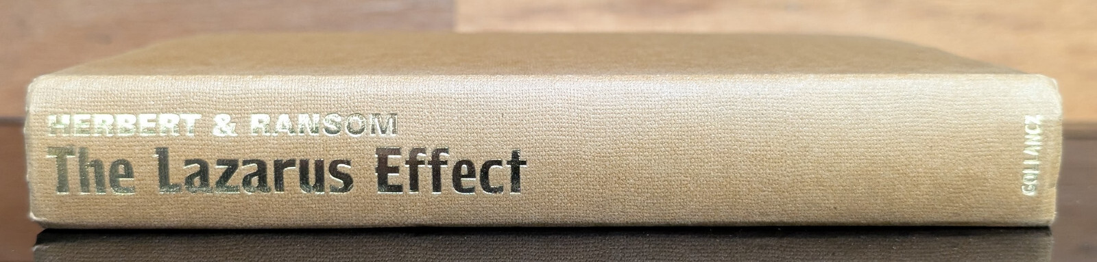 The Lazarus Effect SIGNED AUTOGRAPHED by BOTH Frank Herbert Bill Ransom RARE UK