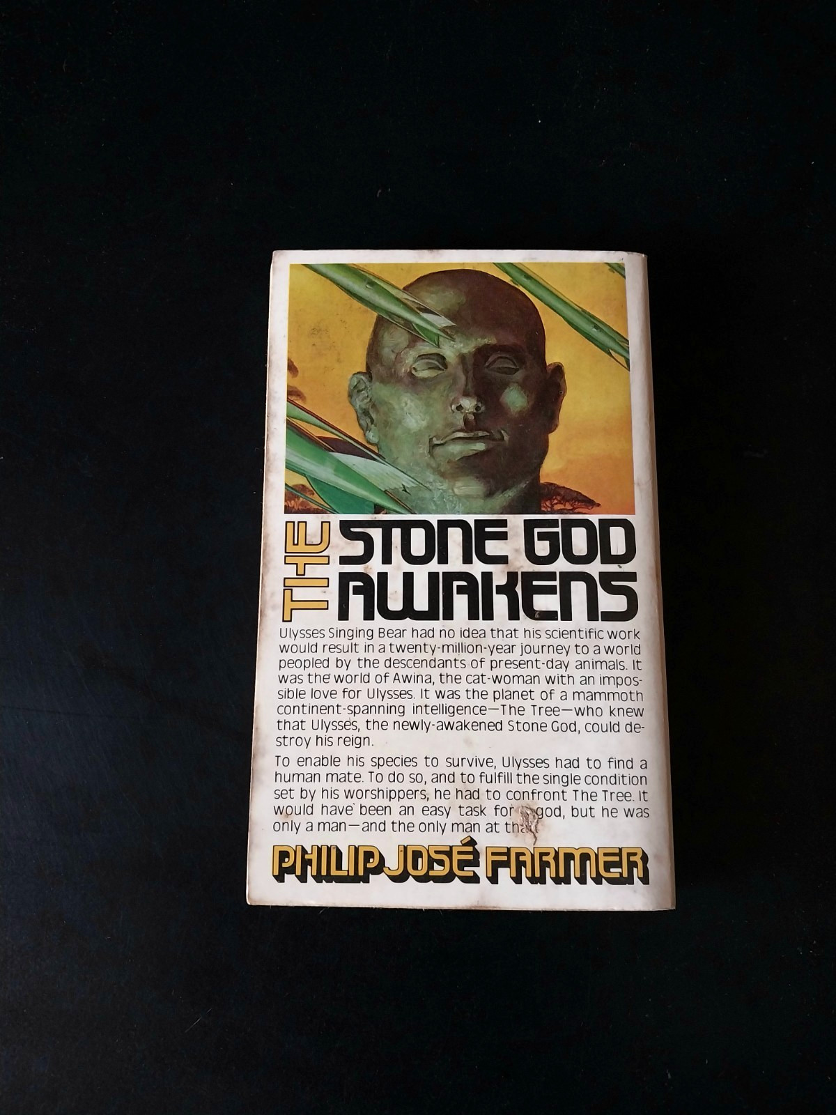 Philip Jose Farmer – The Stone God Awakens – Ace Books 1980 Printing