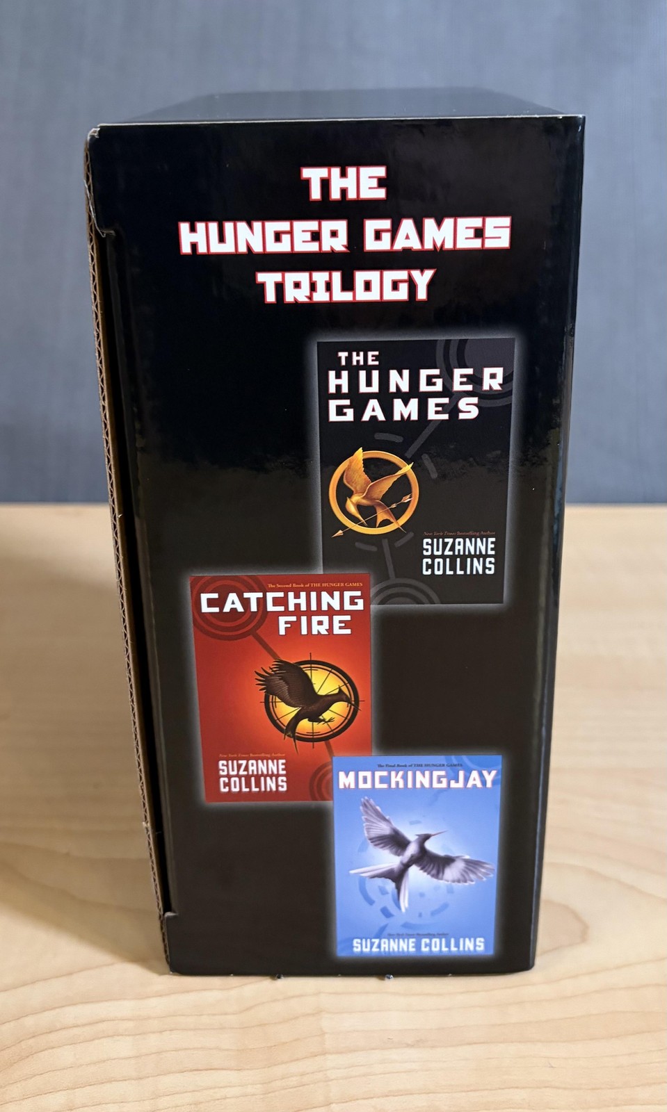 Hunger Games Trilogy Boxed Set 3 Books Suzanne Collins Scholastic Hardcover