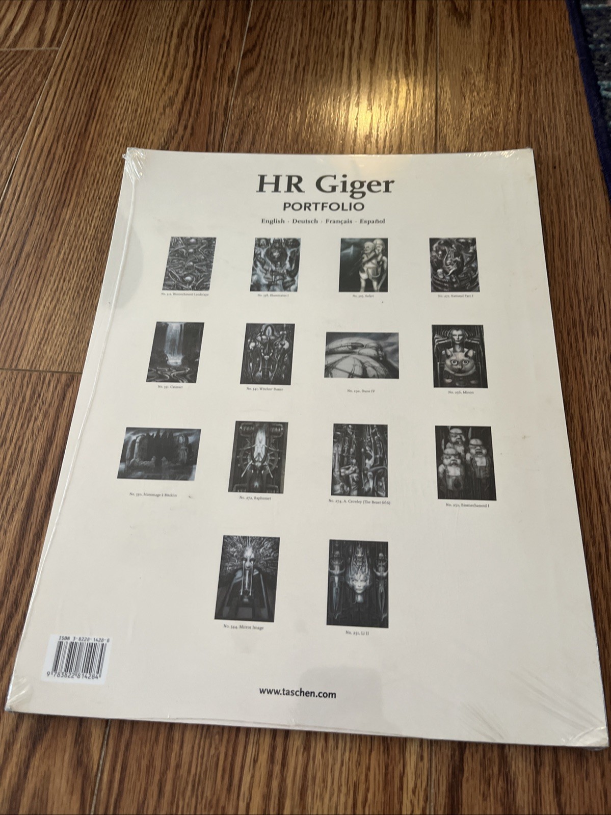 HR Giger 2002 portfolio 14 pullout prints