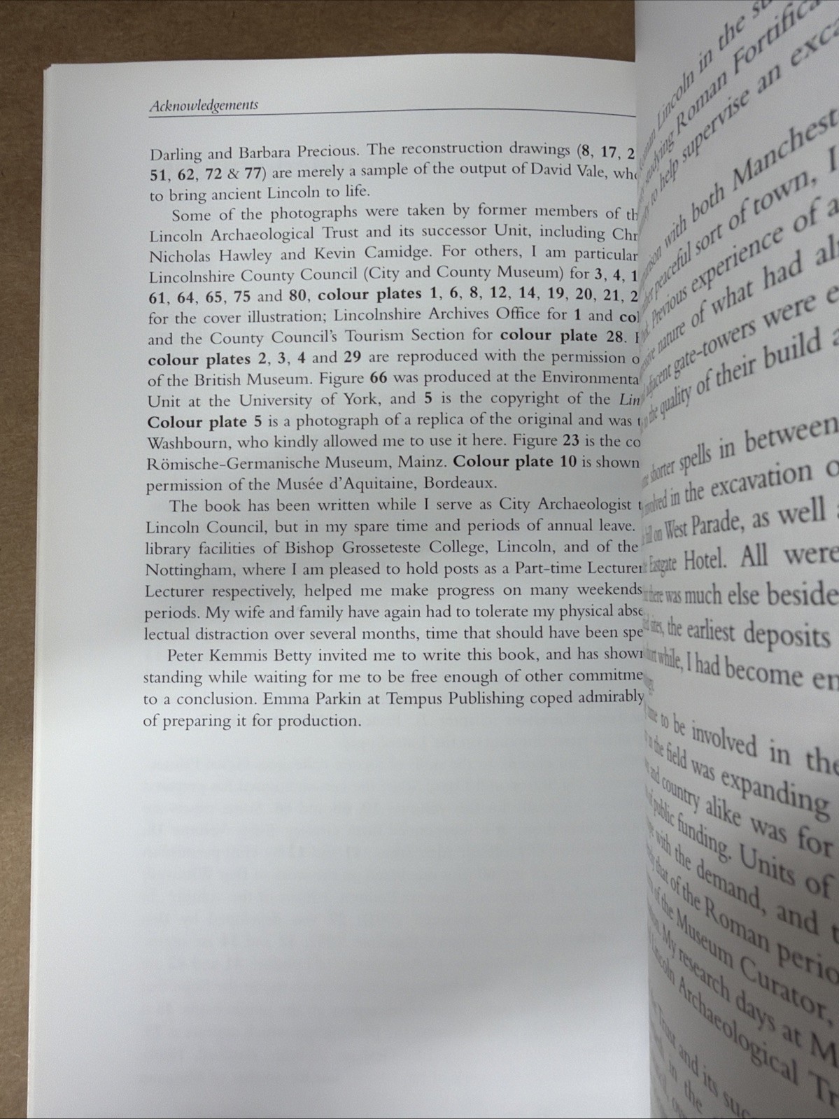 Roman City of Lincoln : Conquest, Colony and Capital by Michael J. Jones (2002,