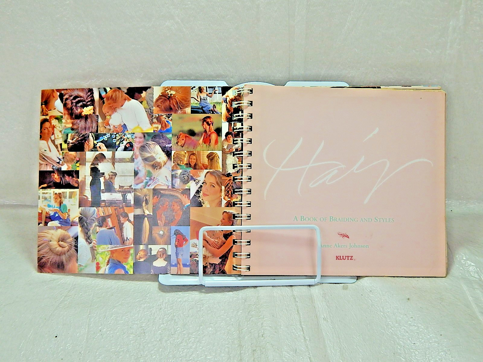 Hair-A Book of Braiding and Styles by Anne Akers Johnson Klutz Vtg
