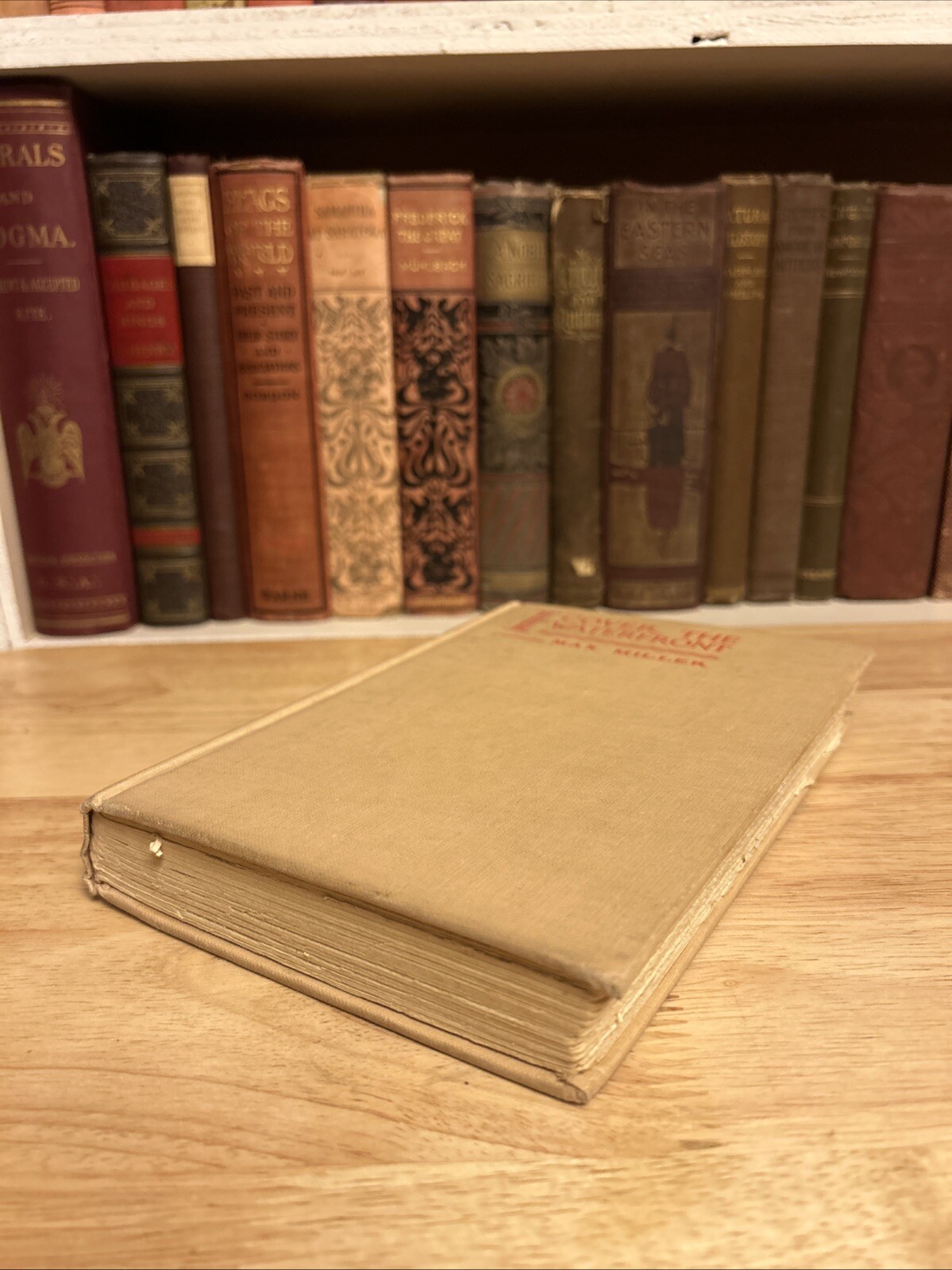I Cover the Waterfront by Max Miller 1932 HC 1932 6th Printing Vintage