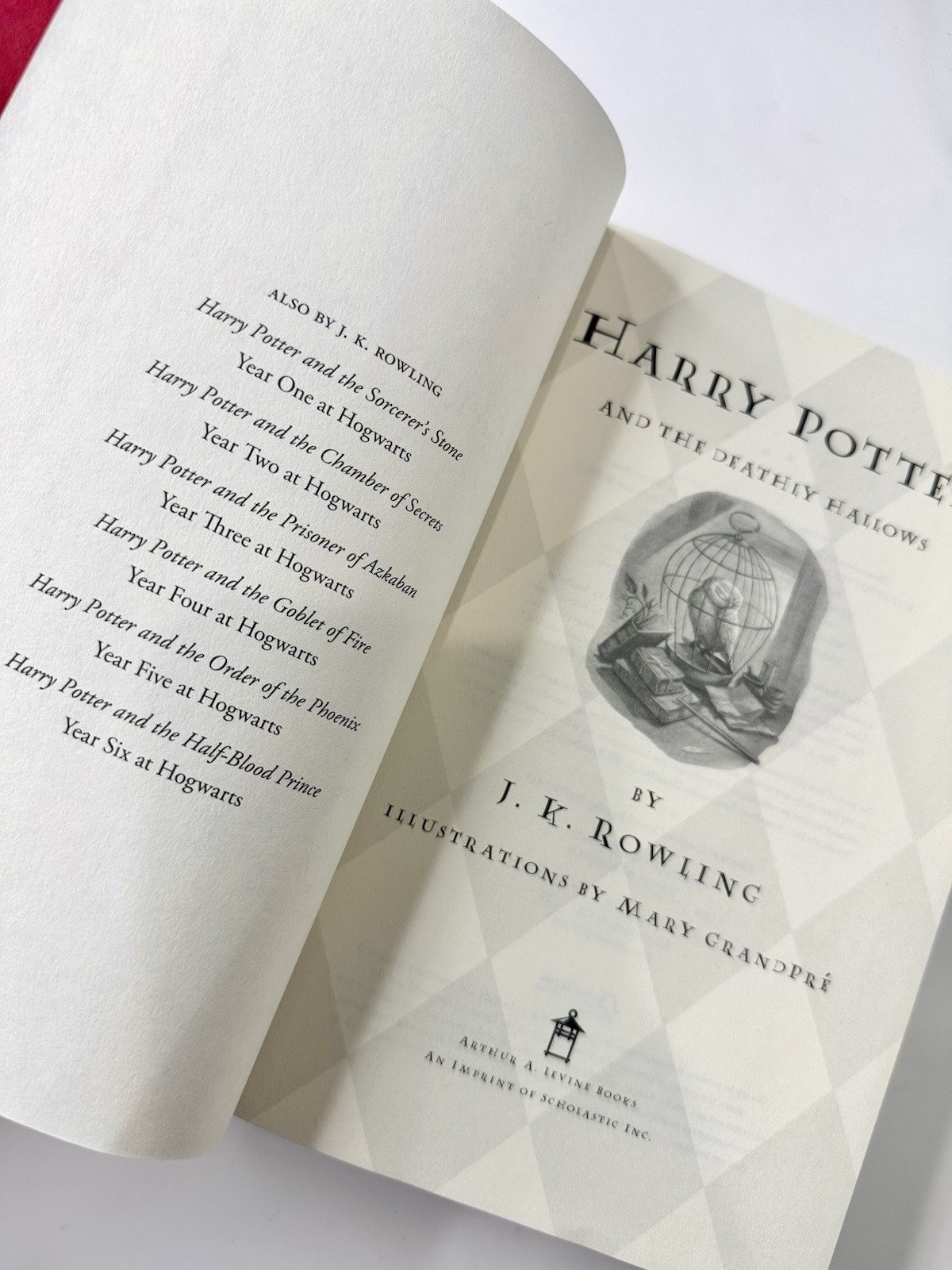 🧡 Harry Potter And The Deathly Hallows 1st Edition & Print-pg759 ERROR-RARE NEW