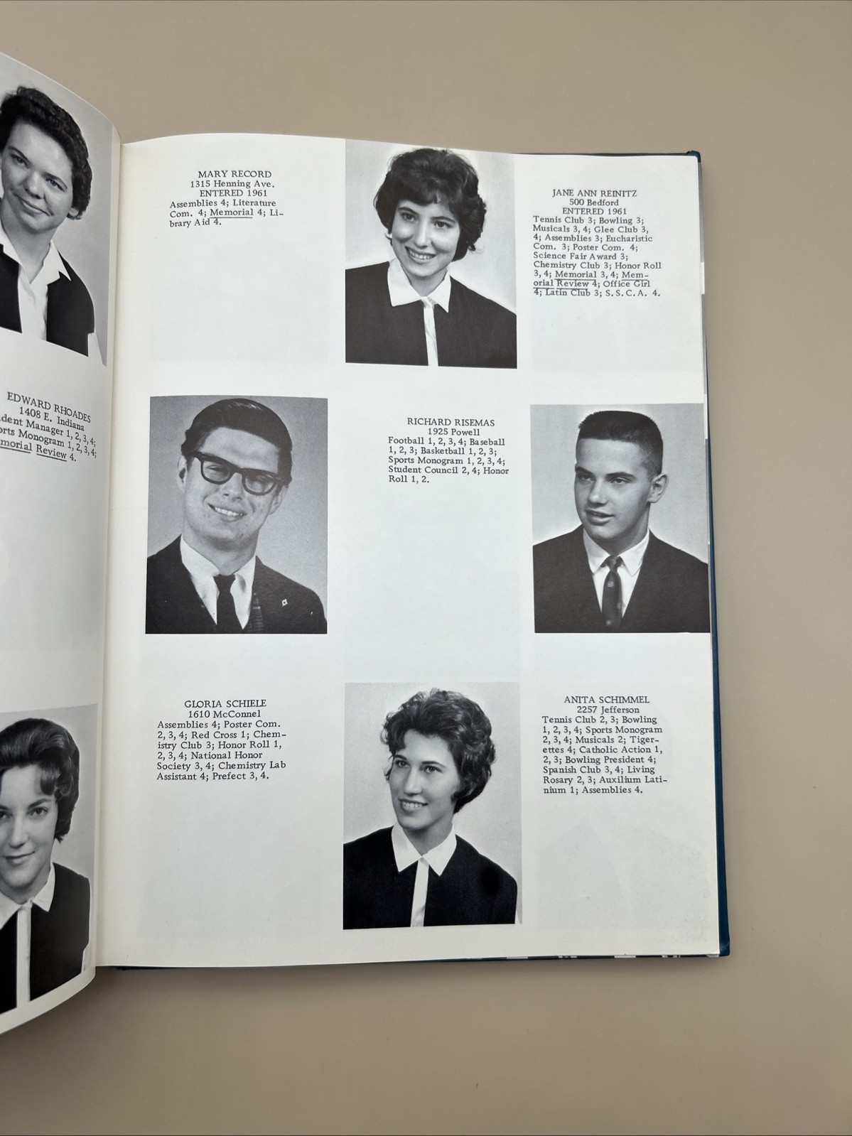 Vintage The Memorial Reviews Reitz Memorial High School Yearbook Hardcover