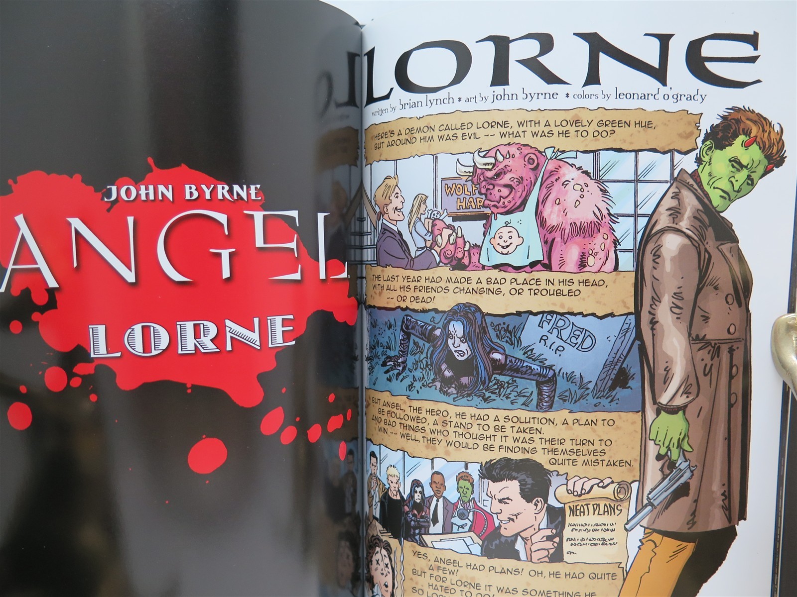 John Byrne “Angel, The John Byrne Collection” 1st edition HC 2011 US