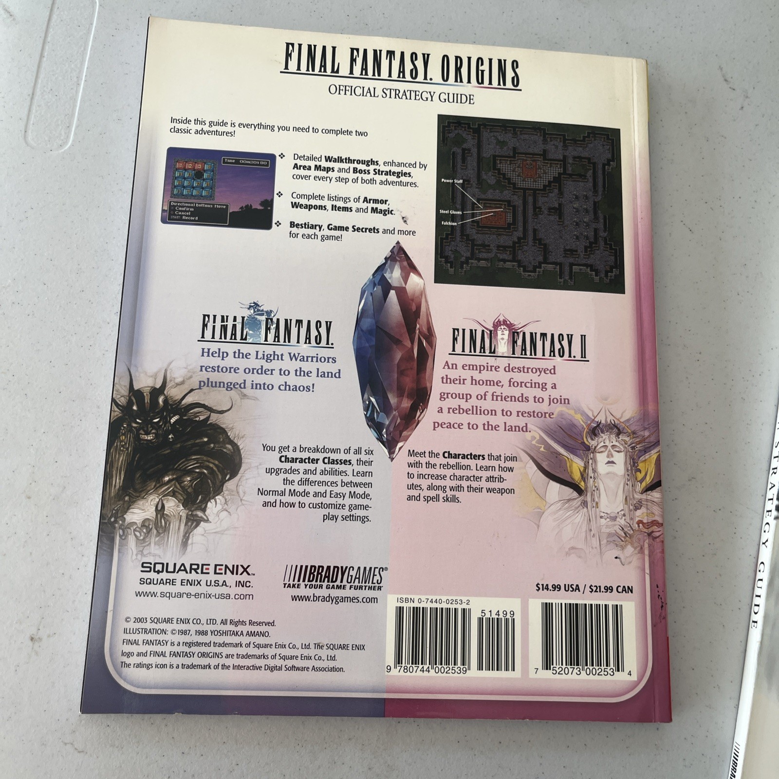 Final Fantasy/II, VII, VIII, Guide Lot Incredible PlayStation PS